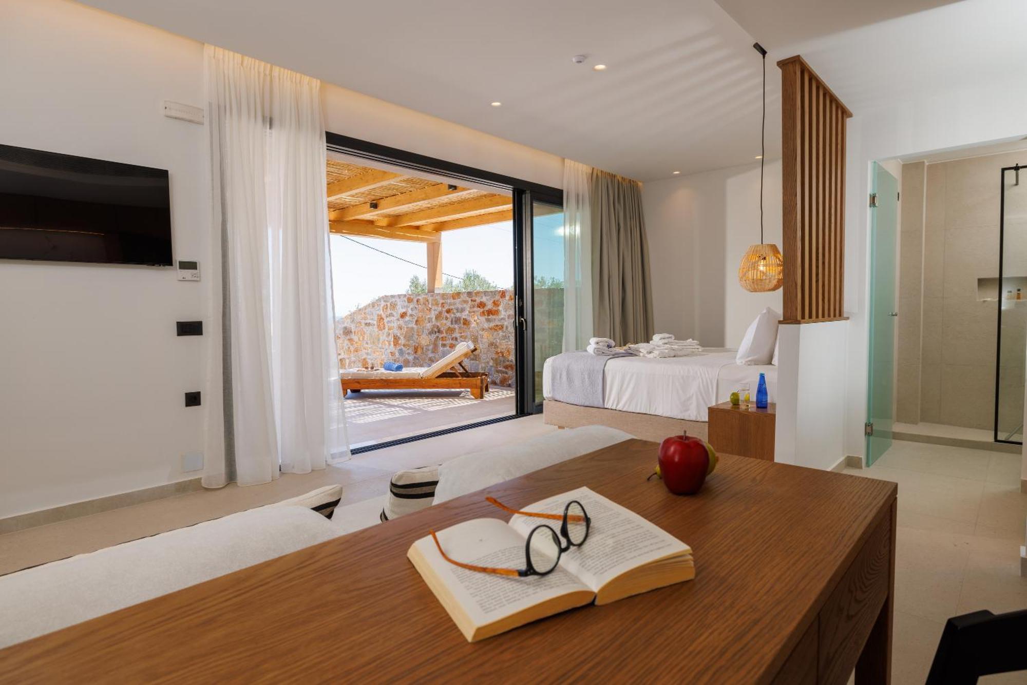 Deos Luxury Suites - Adults Only ヘルソニソス エクステリア 写真