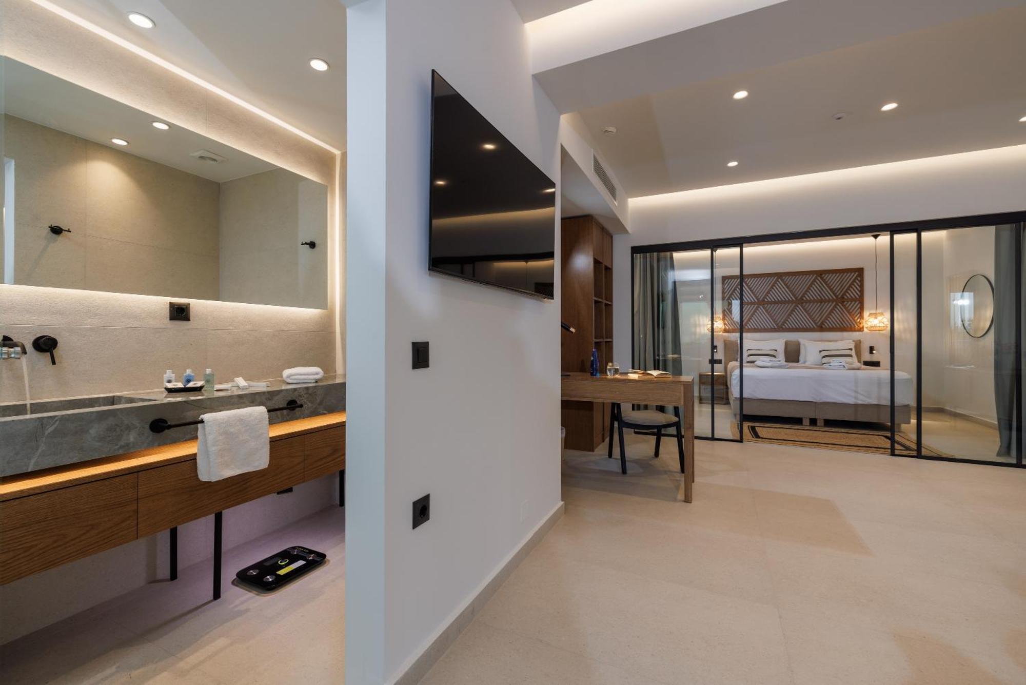 Deos Luxury Suites - Adults Only ヘルソニソス エクステリア 写真