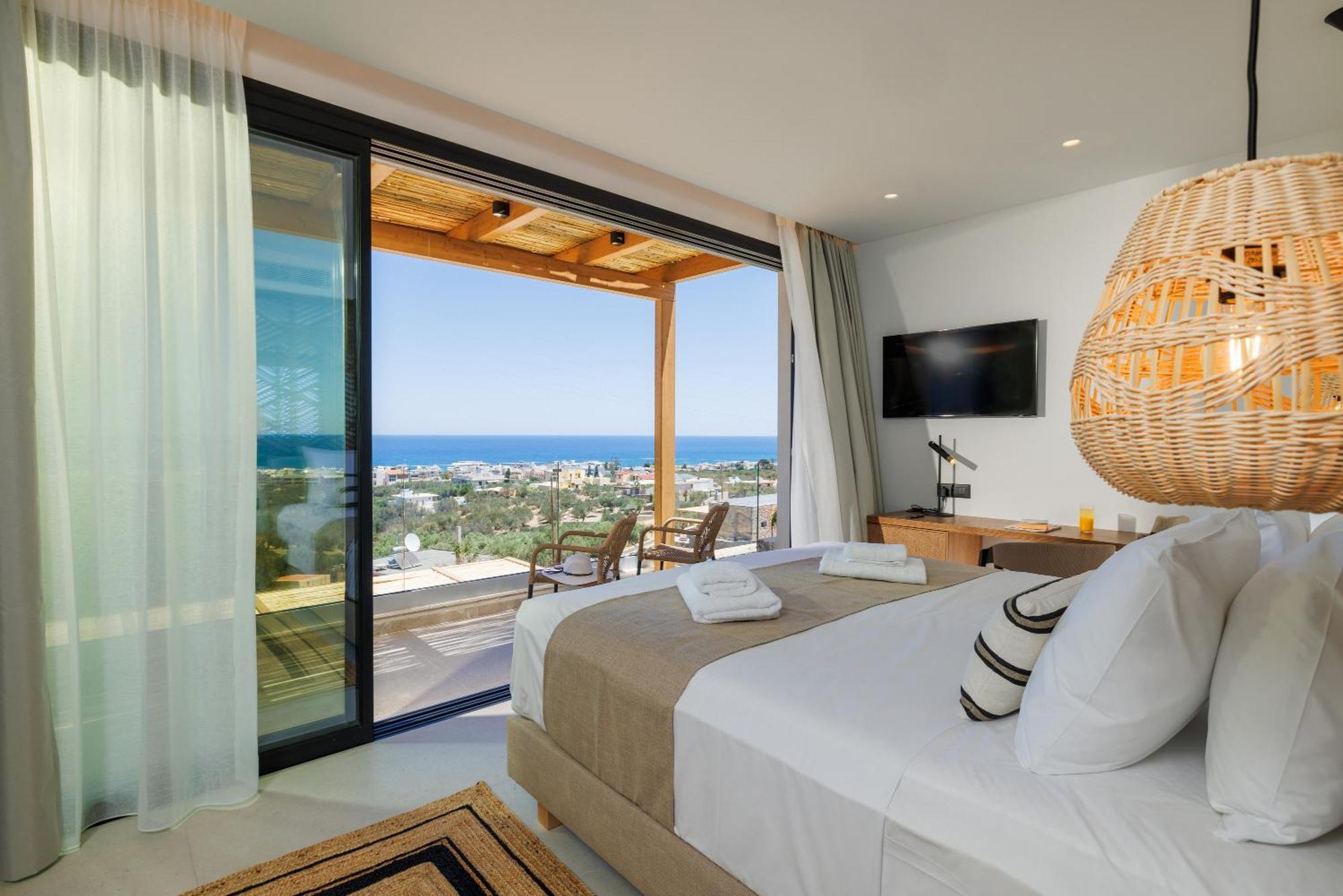 Deos Luxury Suites - Adults Only ヘルソニソス エクステリア 写真