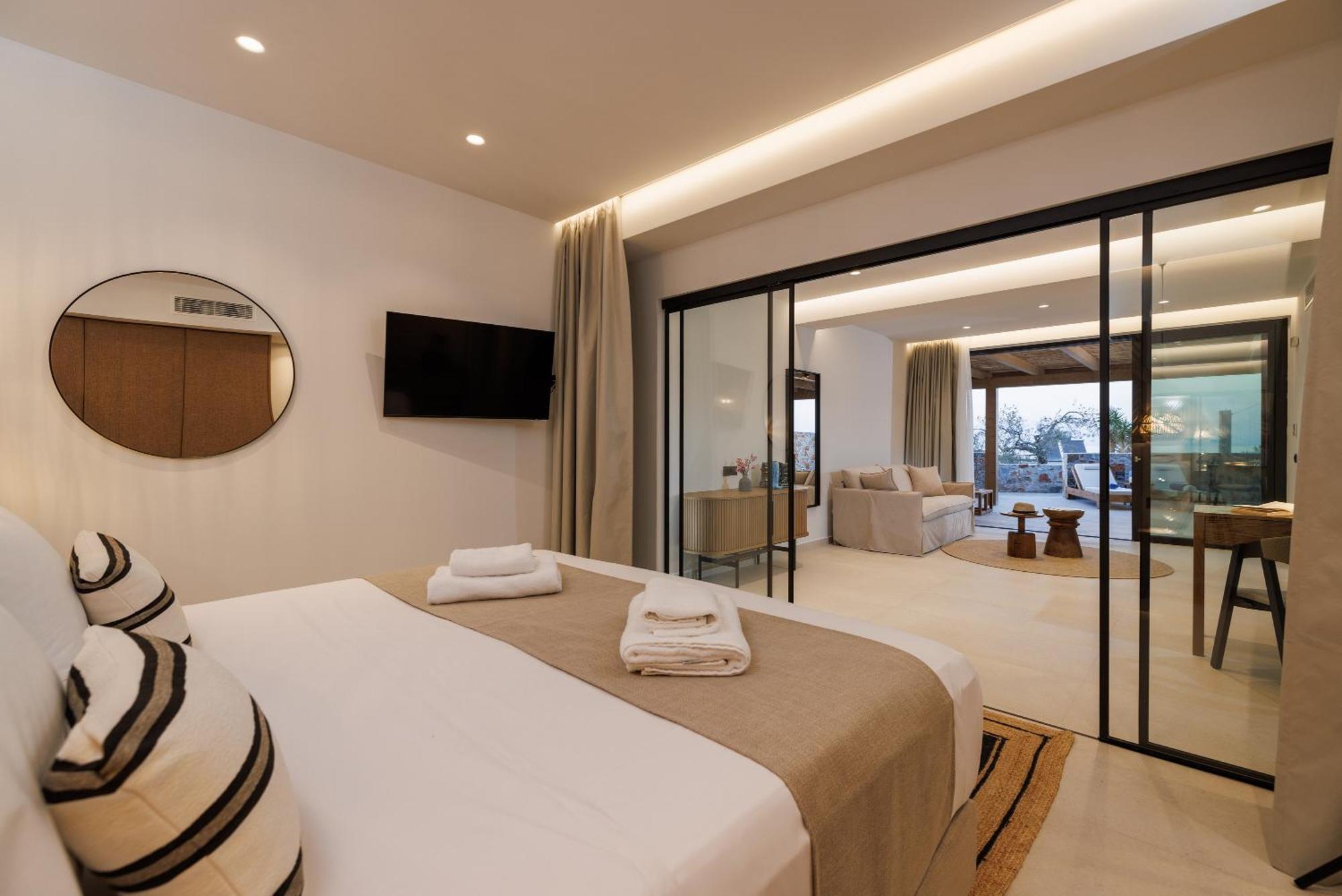 Deos Luxury Suites - Adults Only ヘルソニソス エクステリア 写真