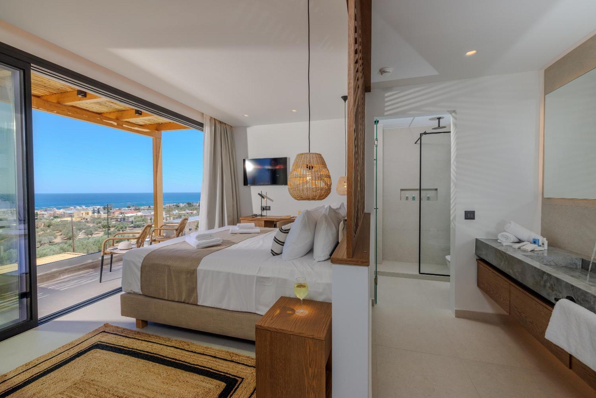 Deos Luxury Suites - Adults Only ヘルソニソス エクステリア 写真