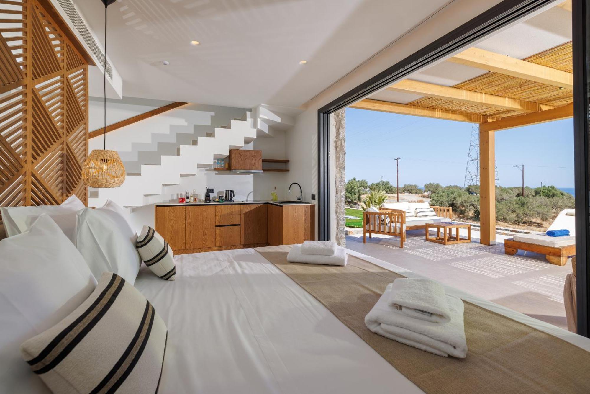 Deos Luxury Suites - Adults Only ヘルソニソス エクステリア 写真