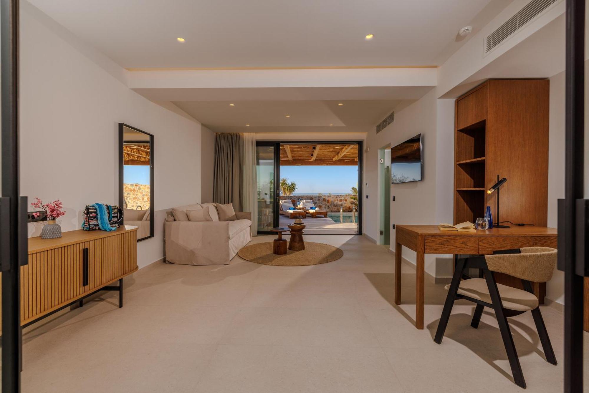 Deos Luxury Suites - Adults Only ヘルソニソス エクステリア 写真