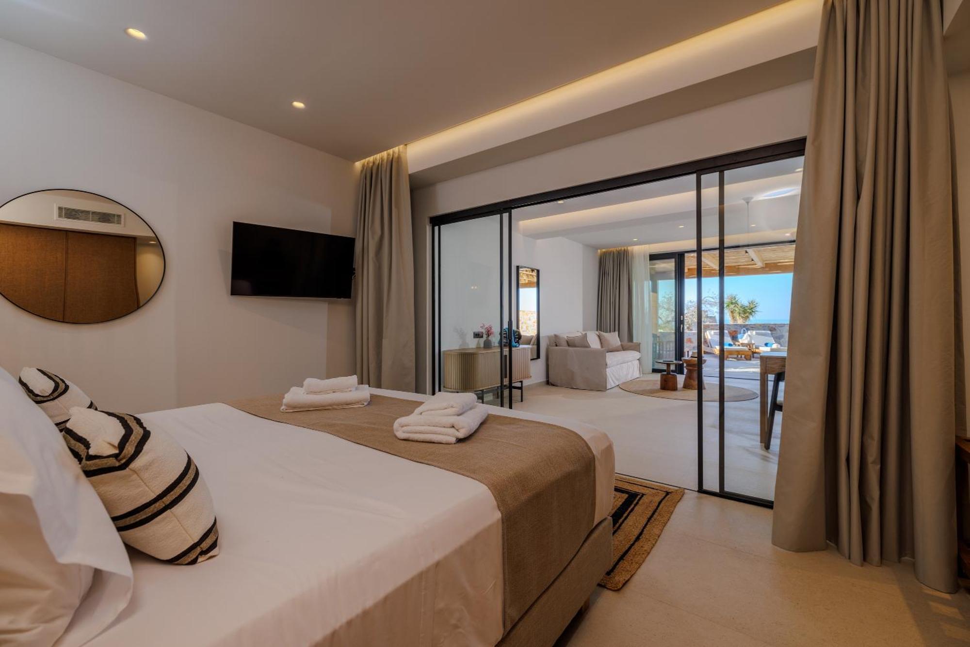 Deos Luxury Suites - Adults Only ヘルソニソス エクステリア 写真