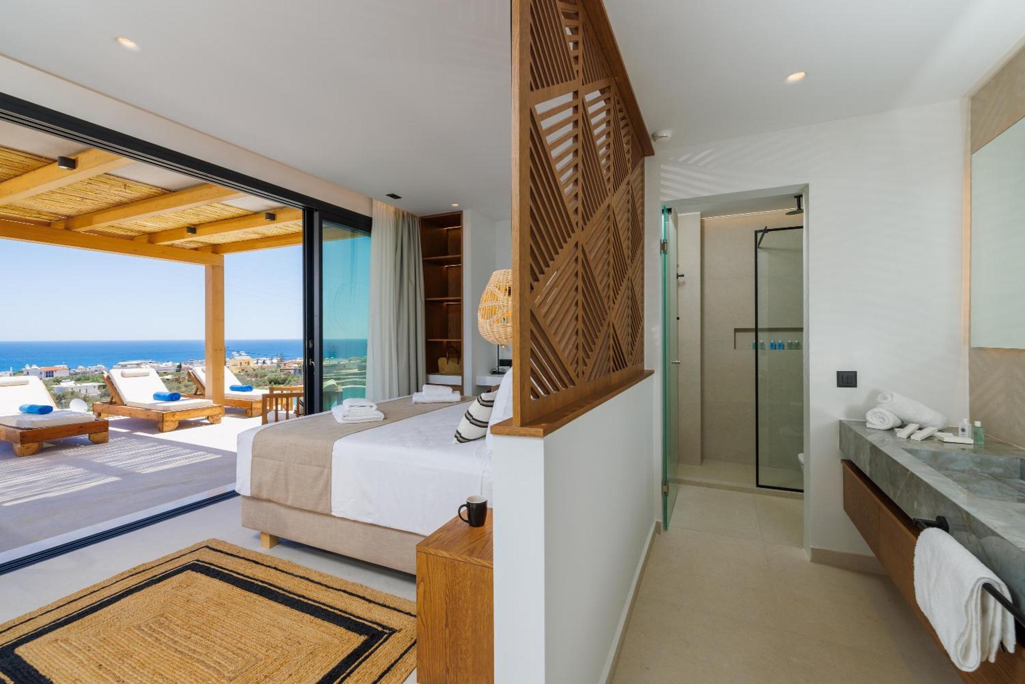 Deos Luxury Suites - Adults Only ヘルソニソス エクステリア 写真