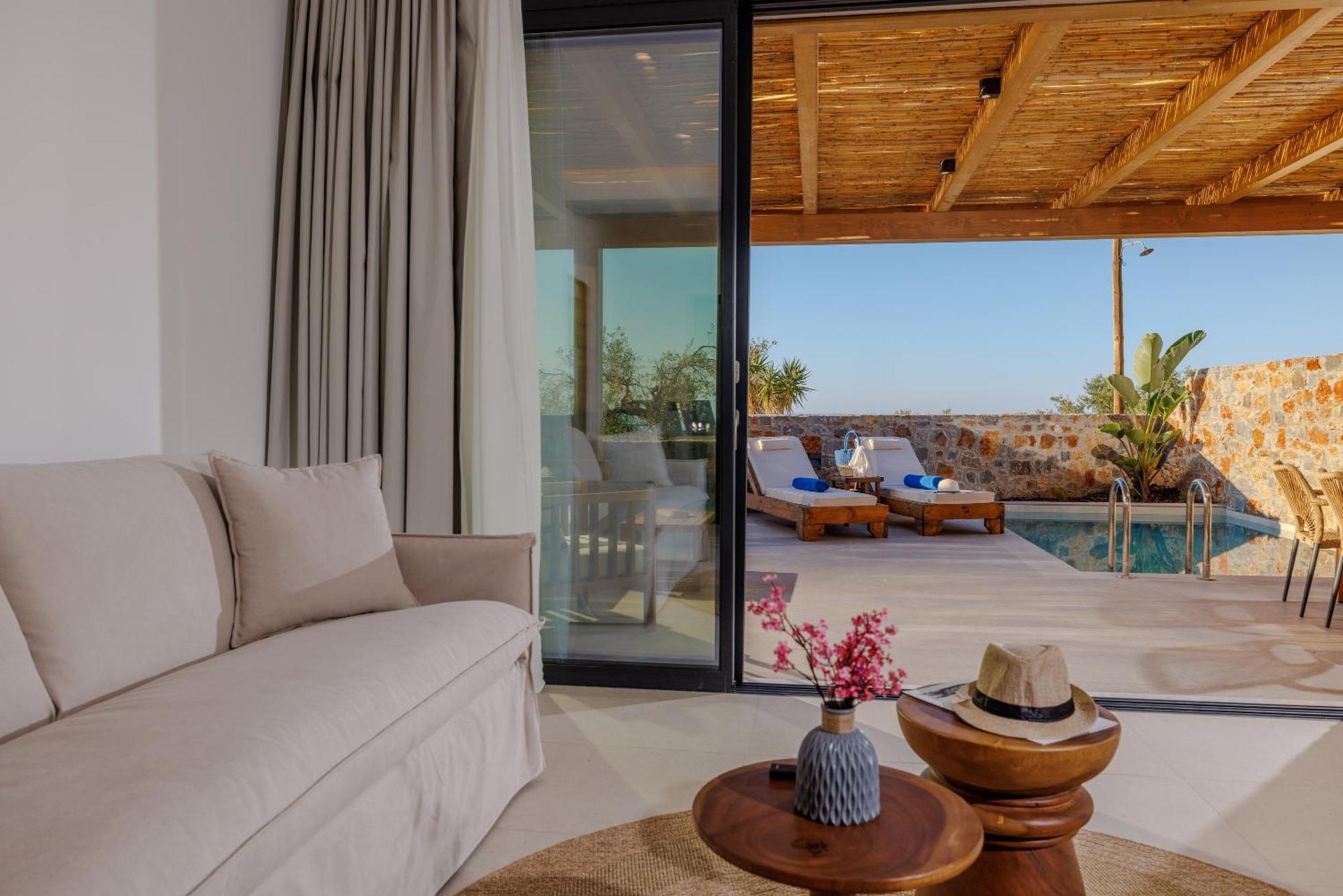 Deos Luxury Suites - Adults Only ヘルソニソス エクステリア 写真