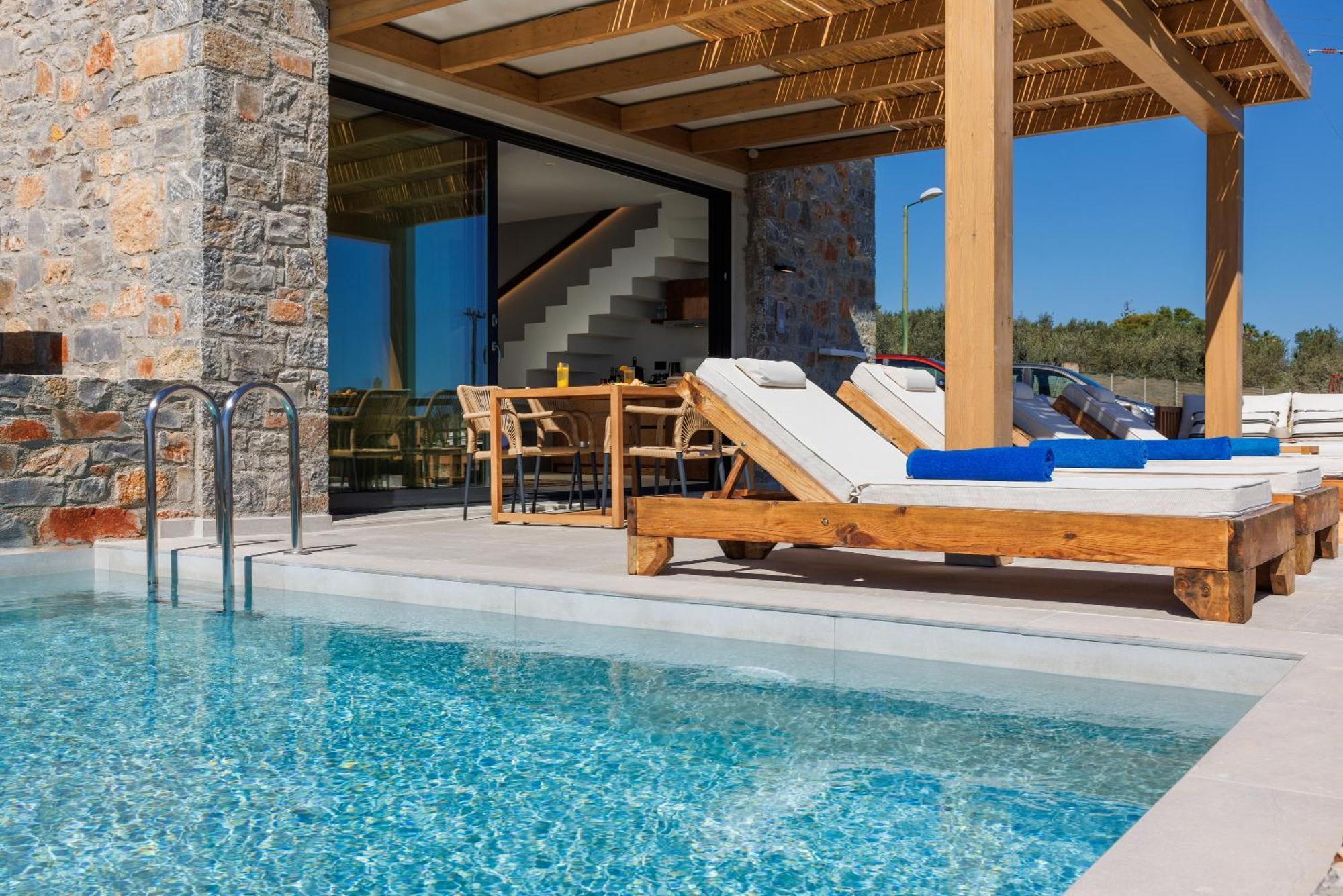 Deos Luxury Suites - Adults Only ヘルソニソス エクステリア 写真