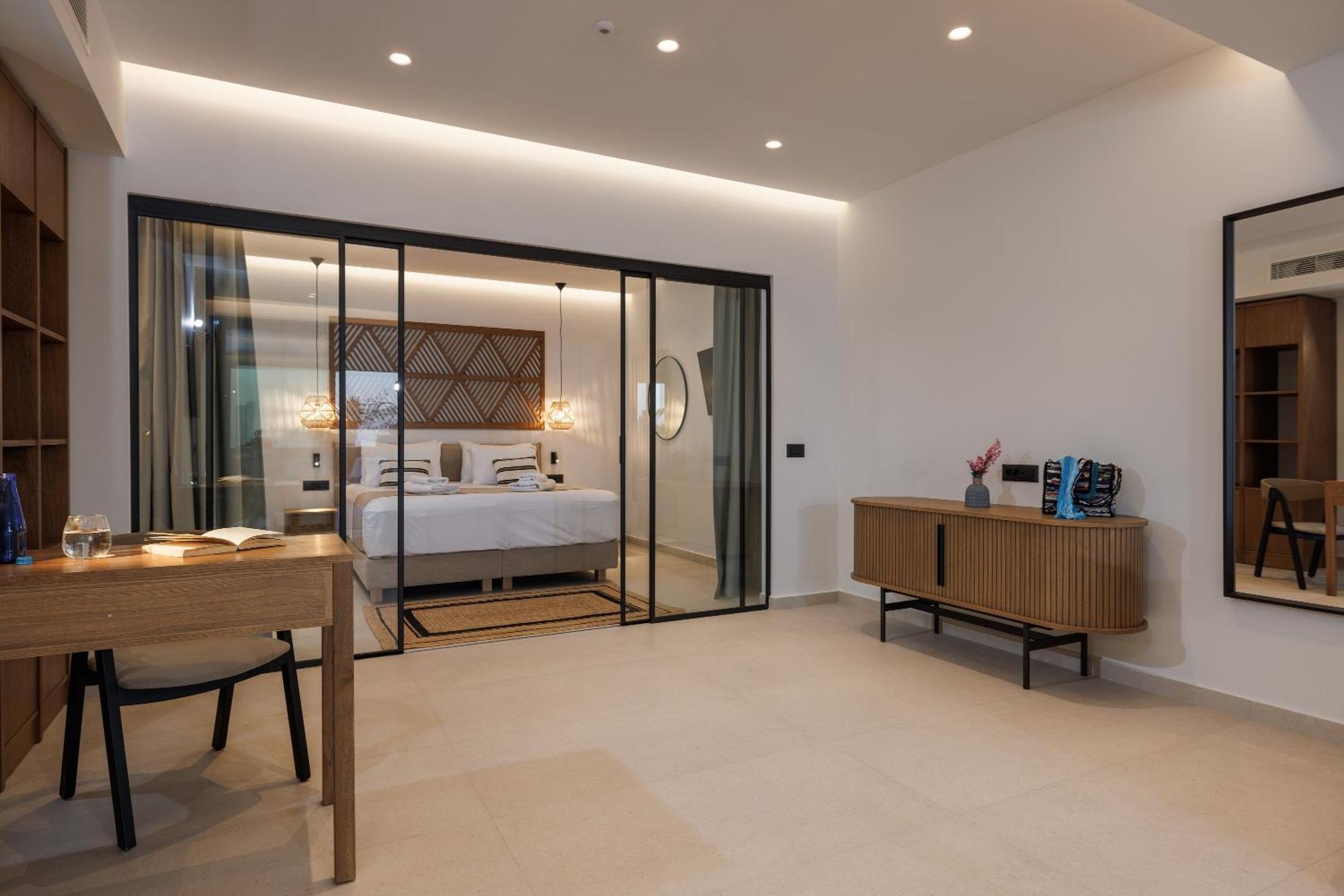 Deos Luxury Suites - Adults Only ヘルソニソス エクステリア 写真
