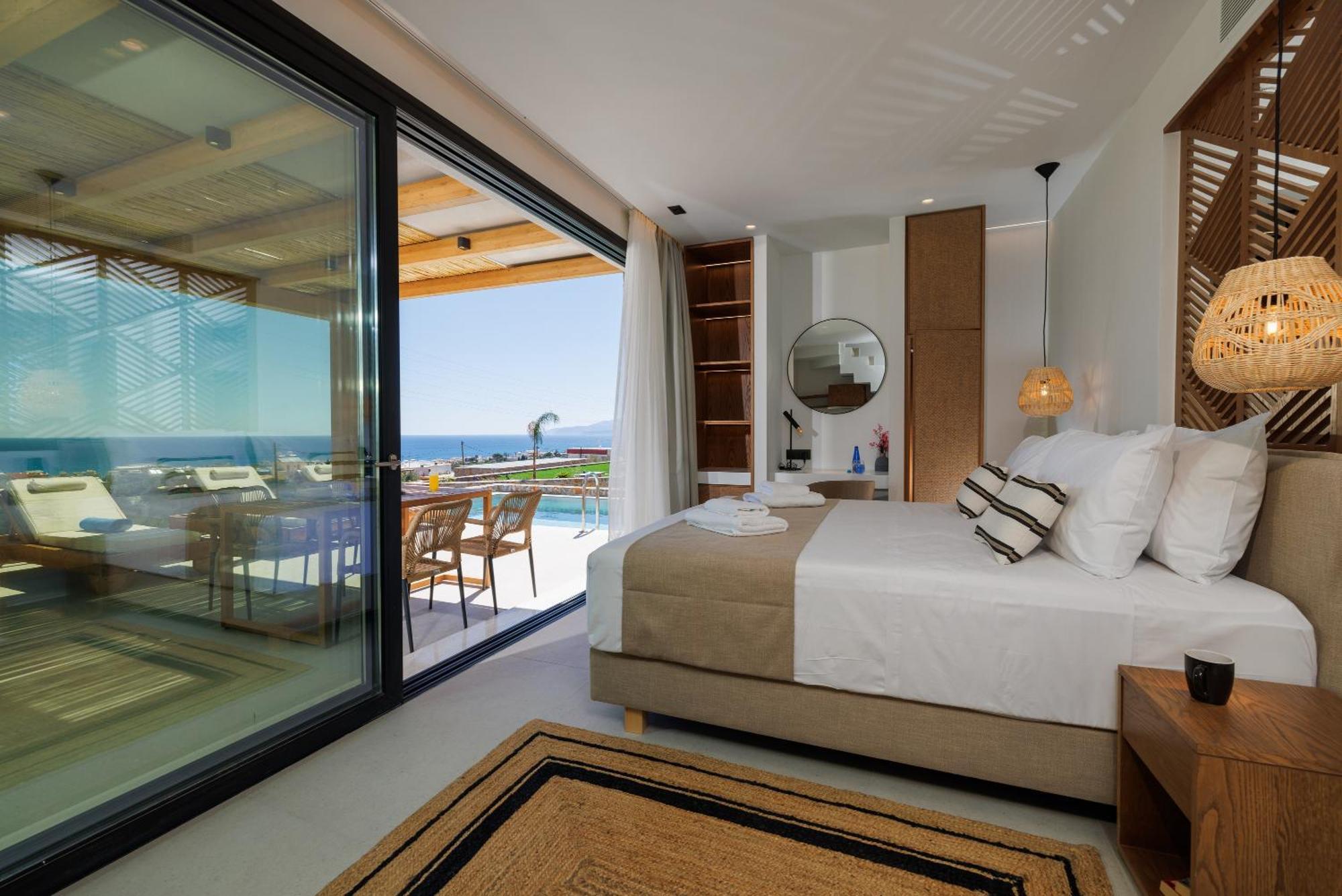 Deos Luxury Suites - Adults Only ヘルソニソス エクステリア 写真