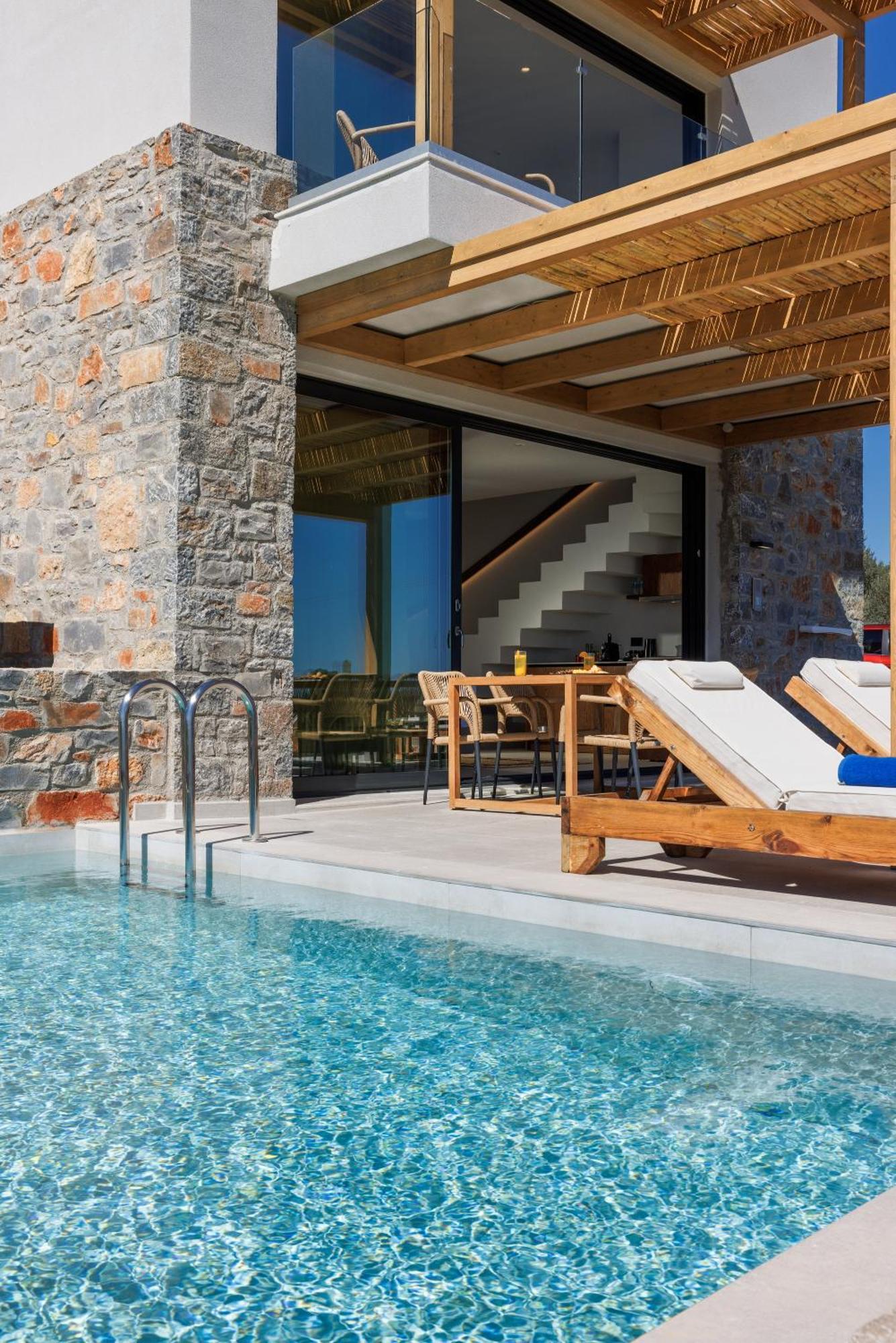 Deos Luxury Suites - Adults Only ヘルソニソス エクステリア 写真