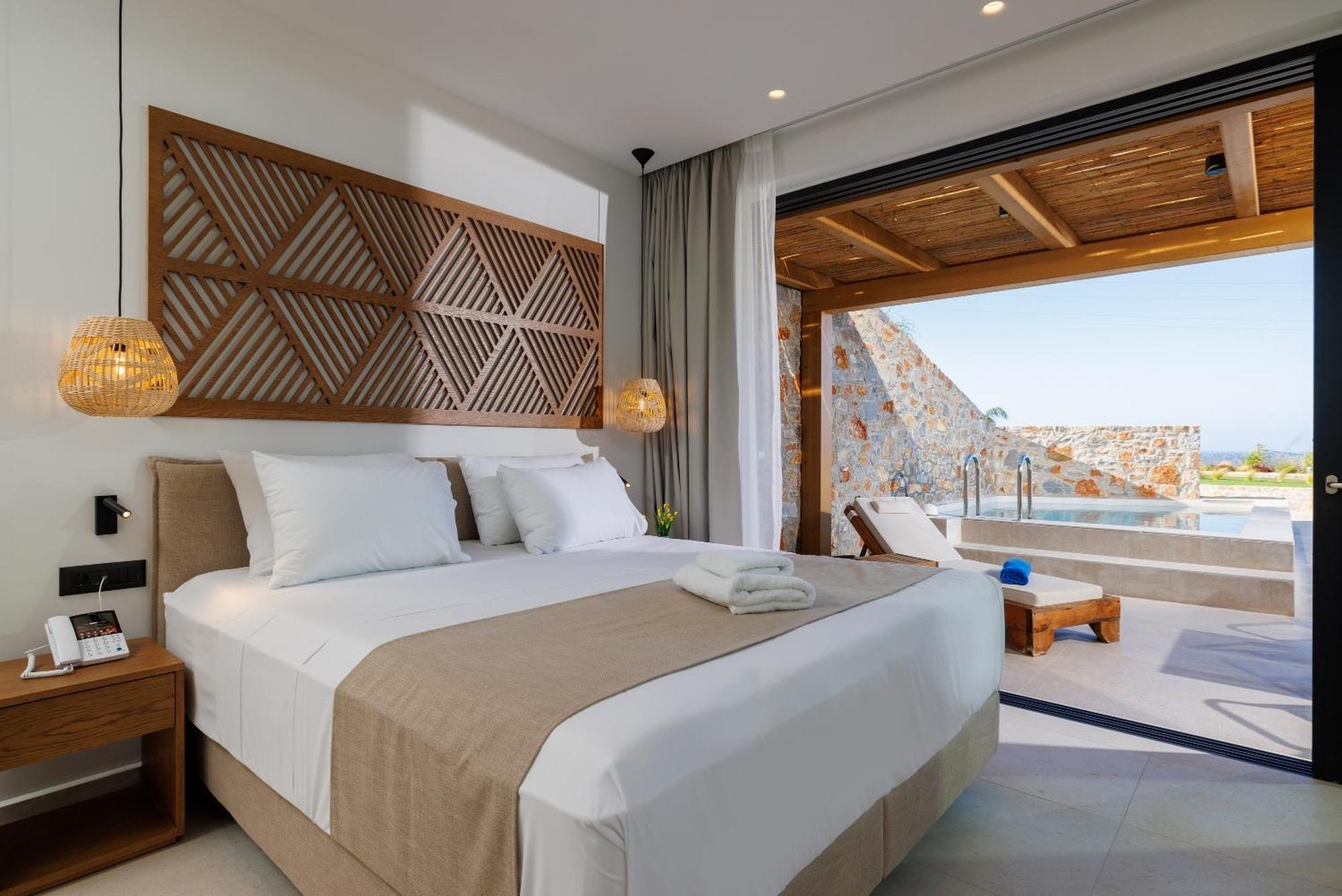 Deos Luxury Suites - Adults Only ヘルソニソス エクステリア 写真