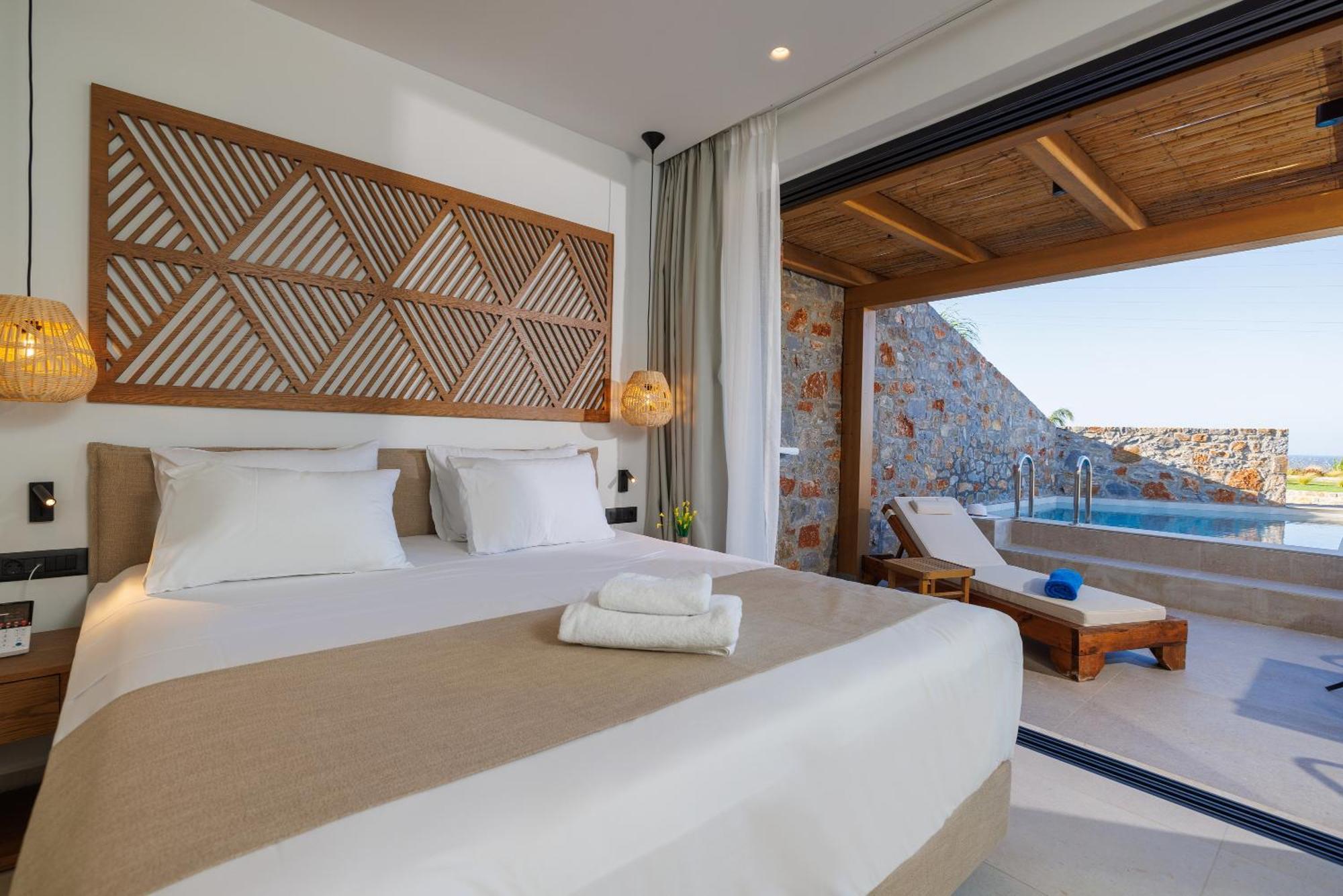 Deos Luxury Suites - Adults Only ヘルソニソス エクステリア 写真